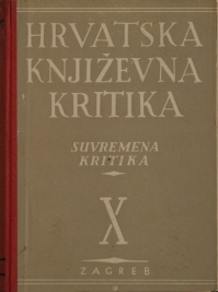Hrvatska književna kritika