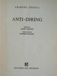 Knjiga u ponudi Anti-Diring
