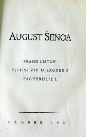 Knjiga u ponudi Praški listovi - Vječni Žid u Zagrebu. Zagrebulje I.