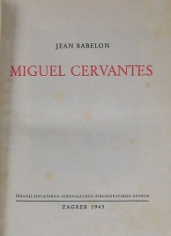 Knjiga u ponudi Miguel Cervantes