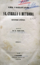Knjiga u ponudi Viek i djelovanje sv. Cyrilla i Methoda II. dio