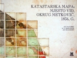 Knjiga u ponudi Katastarska mapa: mjesto Vid, okrug Metković, 1836.g.