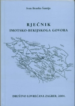 Knjiga u ponudi Rječnik imotsko-bekijskog govora