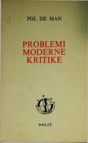 Knjiga u ponudi Problemi moderne kritike