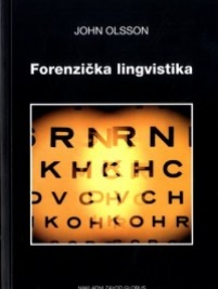 Knjiga u ponudi Forenzička lingvistika