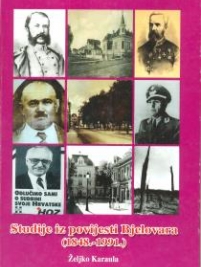 Knjiga u ponudi Studije iz povijesti Bjelovara