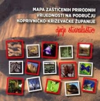 Mapa zaštićenih prirodnih vrijednosti na području Koprivničko-križevačke županije