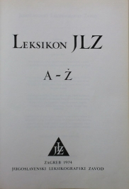 Knjiga u ponudi Leksikon JLZ
