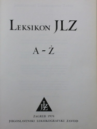 Knjiga u ponudi Leksikon JLZ