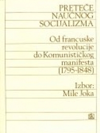 Knjiga u ponudi Preteče naučnog socijalizma