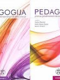 Knjiga u ponudi Pedagogija prema cjeloživotnom obrazovanju i društvu znanja I-II
