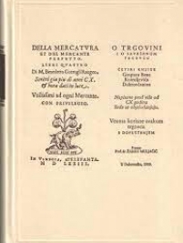 Knjiga u ponudi O trgovini i o savršenom trgovcu, latinski -hrvatski jezik