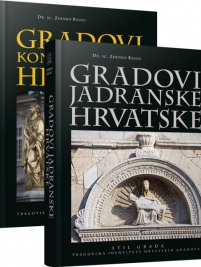 Knjiga na akciji Gradovi Hrvatske - komplet od dvije knjige