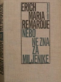 Knjiga u ponudi Nebo ne zna za miljenike