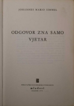 Knjiga u ponudi Odgovor zna samo vjetar