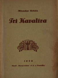 Knjiga u ponudi Tri kavalira gospojice Melanije