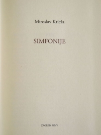 Knjiga u ponudi Simfonije