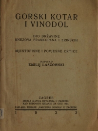 Knjiga u ponudi Gorski Kotar i Vinodol