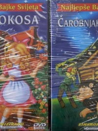 Knjiga u ponudi Zlatokosa; Hercules; Čarobnjak iz Oza 2; Gospodar džungle (crtani film