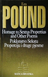 Knjiga u ponudi Homage to Sextus Propertius and Other Poems