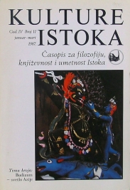 Knjiga u ponudi Kulture istoka:Časopis za filozofiju…