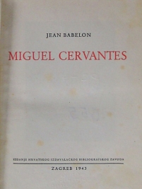 Knjiga u ponudi Miguel Cervantes
