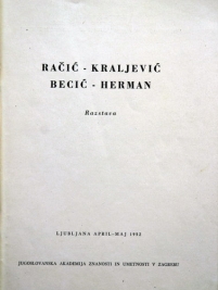 Knjiga na akciji Račić-Kraljević-Becić-Herman