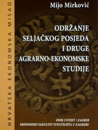 Knjiga na akciji Održanje seljačkog posjeda i druge agrarno-ekonomske studije