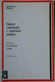 Govor realnosti i realnost jezika.