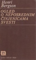 Knjiga u ponudi Ogled o neposrednim činjenicama svesti