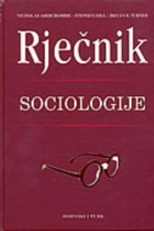 Knjiga u ponudi Rječnik sociologije