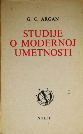 Knjiga u ponudi Studije o modernoj umetnosti