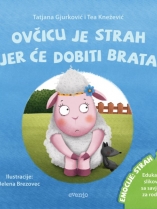 Knjiga u ponudi Ovčicu je strah jer će dobiti brata