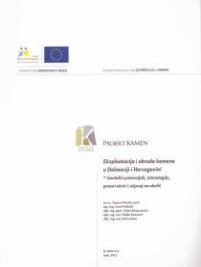 Knjiga u ponudi Projekt Kamen: eksploatacija i obrada kamena u Dalmaciji i Hercegovini