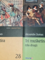 Knjiga u ponudi Tri mušketira 1,2